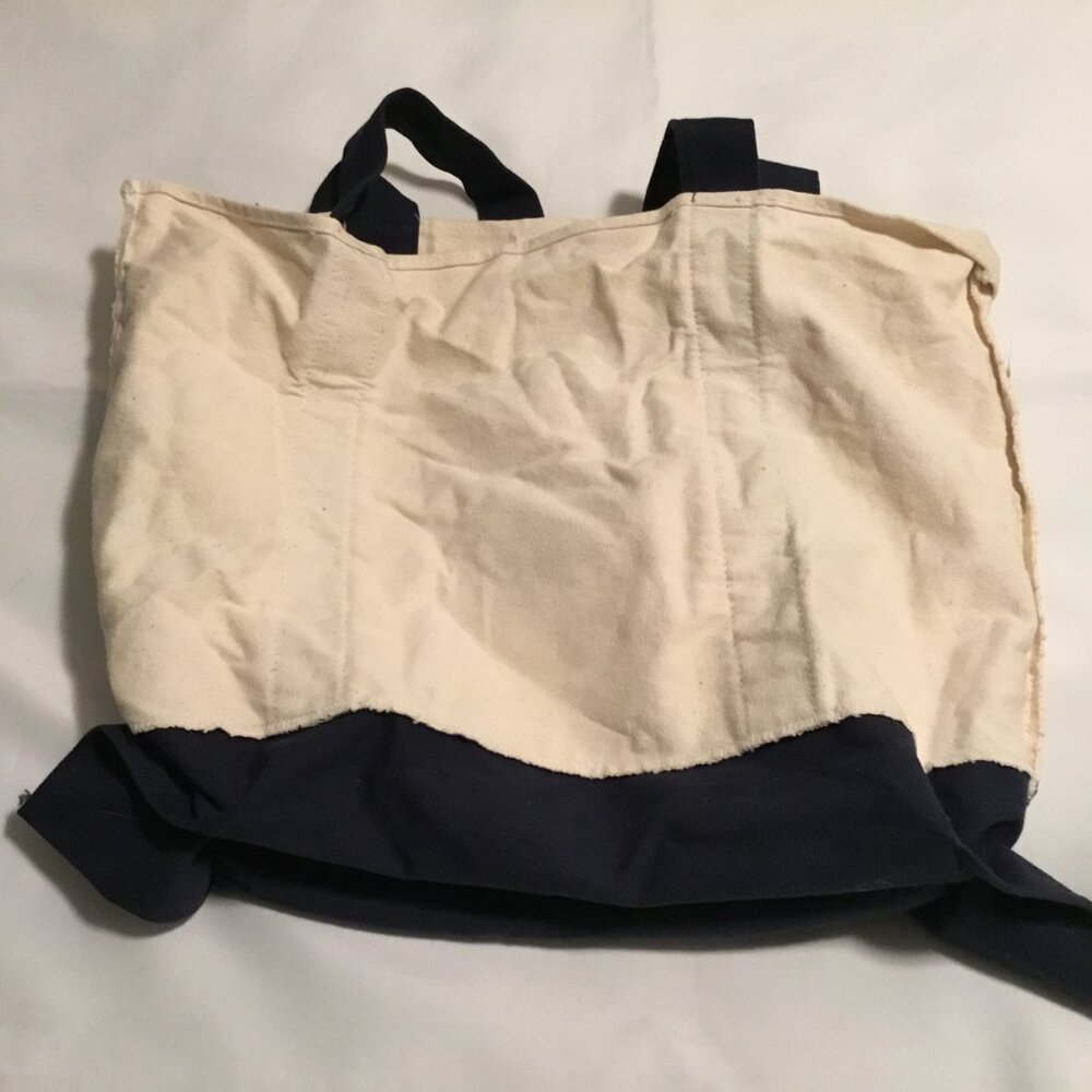 Trader Joe’s Bag Canvas Reusable Heavy Cotton Bas… - image 4